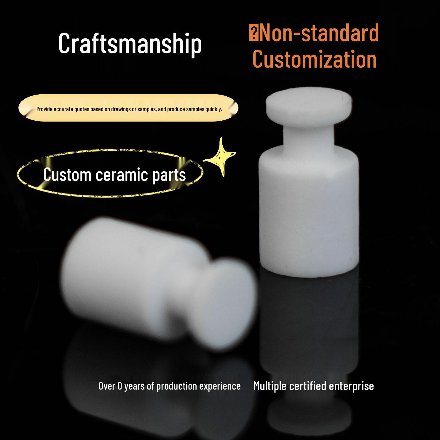 Oxidized Aluminum Ceramic Insulating Pillar for Small Parts
Oxidized Aluminum Ceramic Insulating Pillar for Small Parts