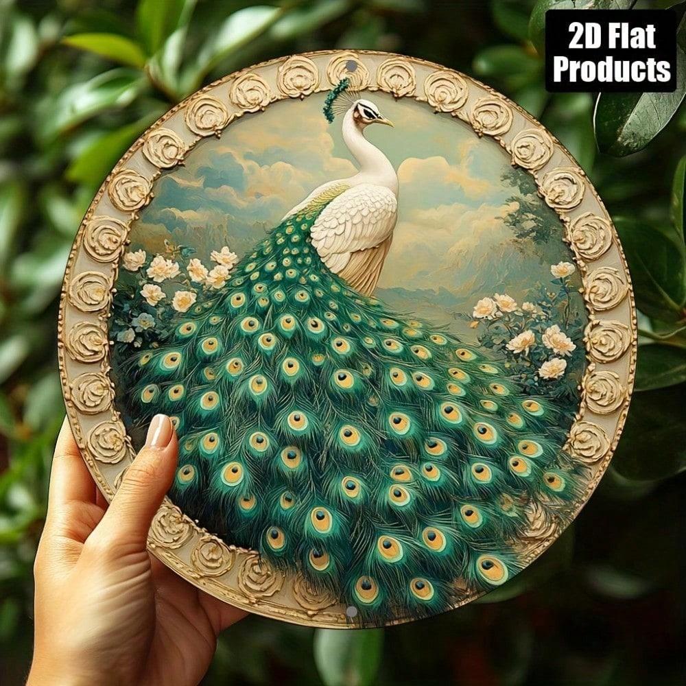 Vintage Metal Tin Sign Peacock 8 Inch Round Wall Art Home Decor Bar Cafe 20x20 різнокольоровий
Vintage Metal Tin Sign Peacock 8 Inch Round Wall Art Home Decor Bar Cafe 20x20 різнокольоровий