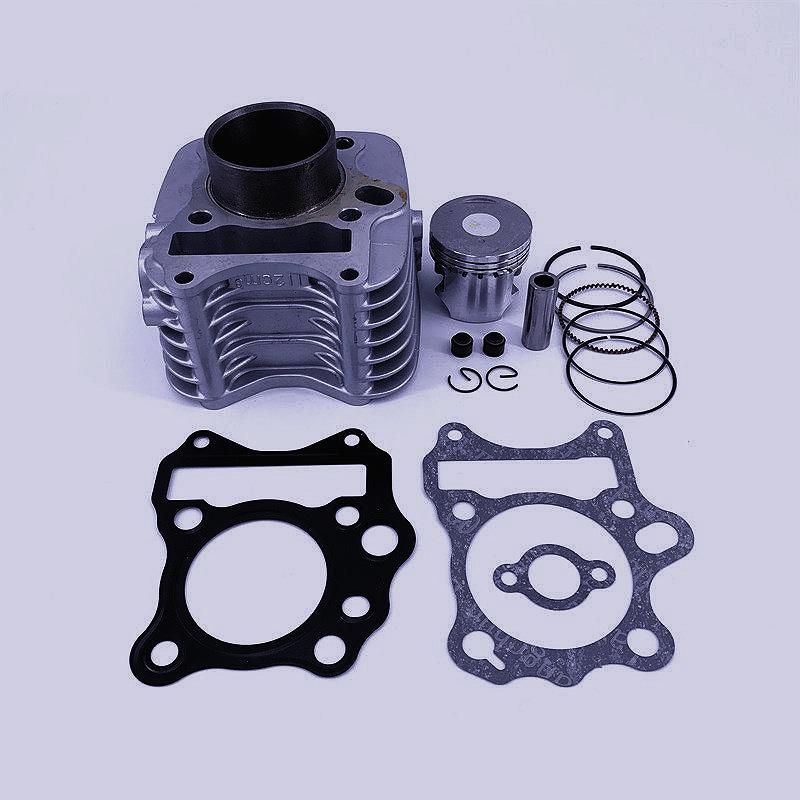 Motorcycle Accessories: Shuaiyue GD110 Cylinder Kit with Piston Rings, Cylinder Block, Piston, Repair Gasket, Sealing Gasket, and Oil Seal.
Motorcycle Accessories: Shuaiyue GD110 Cylinder Kit with Piston Rings, Cylinder Block, Piston, Repair Gasket, Sealing Gasket, and Oil Seal.