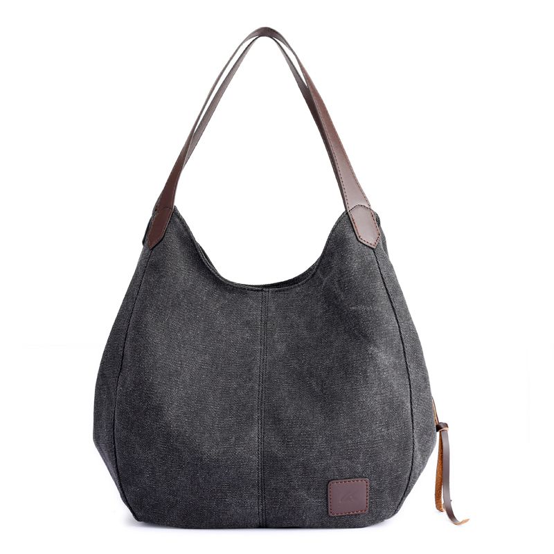 High Quality Canvas Women Handbag Casual Large Capacity Hobos Messenger Bag Female Totes Bolsas Women s Purse Solid Shoulder Bag чёрный
High Quality Canvas Women Handbag Casual Large Capacity Hobos Messenger Bag Female Totes Bolsas Women s Purse Solid Shoulder Bag чёрный