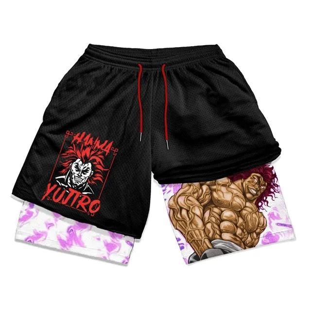 Baki Grappler Shorts Pants Double-Layer Boxing Muay Thai Kickboxing Training Japan Cartoon Animation 3D Print Gym Sport Workout Fitness Cosplay Unisex S
Baki Grappler Shorts Pants Double-Layer Boxing Muay Thai Kickboxing Training Japan Cartoon Animation 3D Print Gym Sport Workout Fitness Cosplay Unisex S