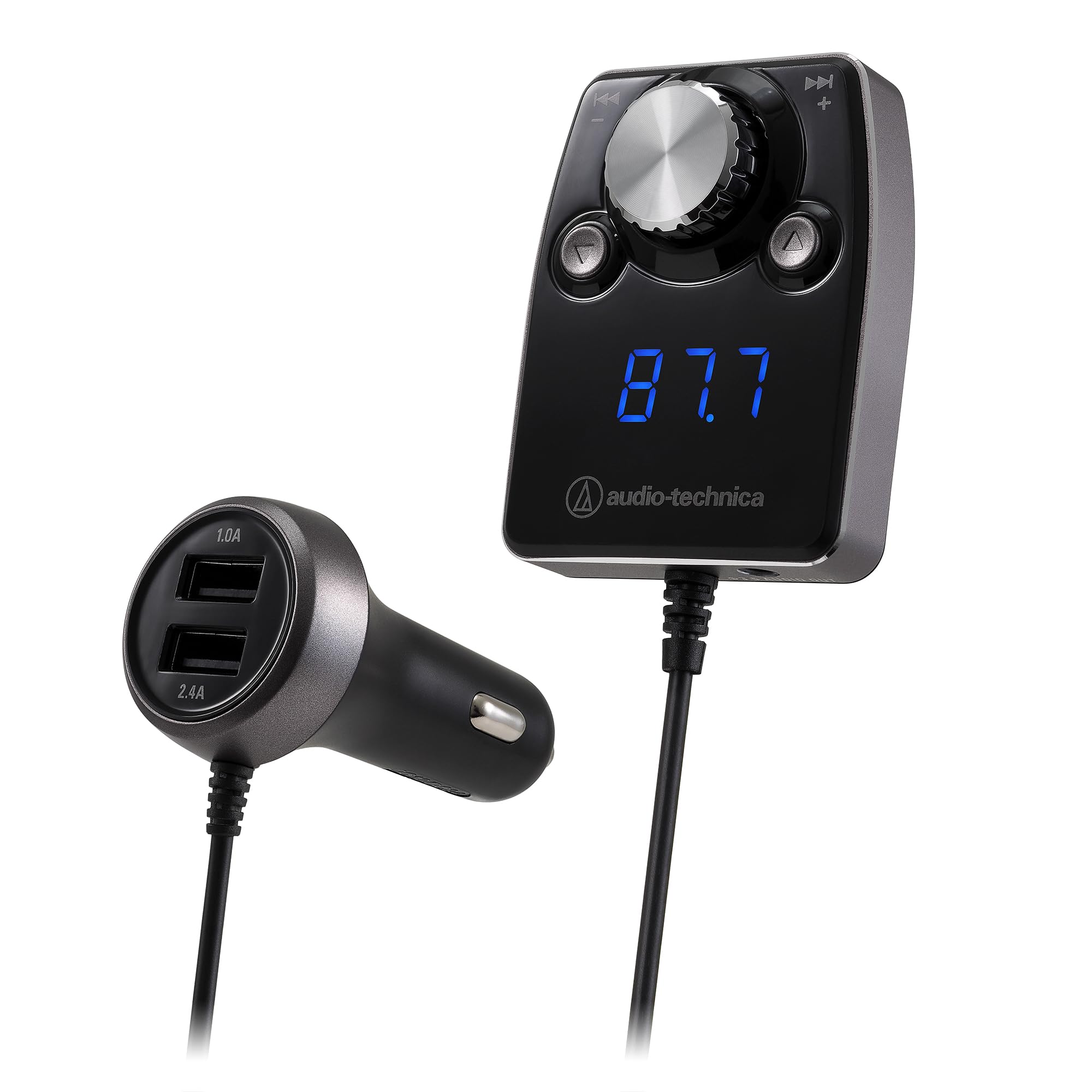 Audio Technica BK Bluetooth FM-трансмітер Окремий тип корпусу 141 канал Заряджання смартфона Заряджання планшета USB Чорний AT-FMR5BT
Audio Technica BK Bluetooth FM-трансмітер Окремий тип корпусу 141 канал Заряджання смартфона Заряджання планшета USB Чорний AT-FMR5BT