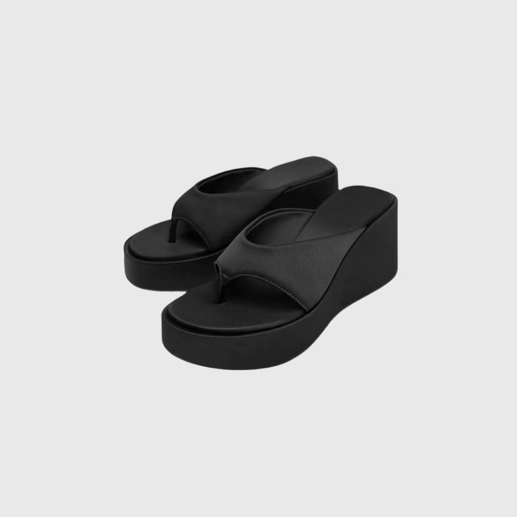 Spice girl drag muffin thick-soled wedge heel flip-flop shoes silk texture women s sandals wear all-match 35
Spice girl drag muffin thick-soled wedge heel flip-flop shoes silk texture women s sandals wear all-match 35