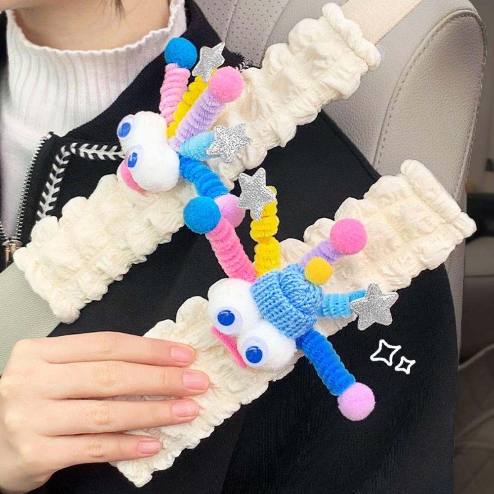 Quirky Car Insurance Belt Comfortable Anti-slip Cover Creative Seat Belt Shoulder Pads Female Style 1
Quirky Car Insurance Belt Comfortable Anti-slip Cover Creative Seat Belt Shoulder Pads Female Style 1