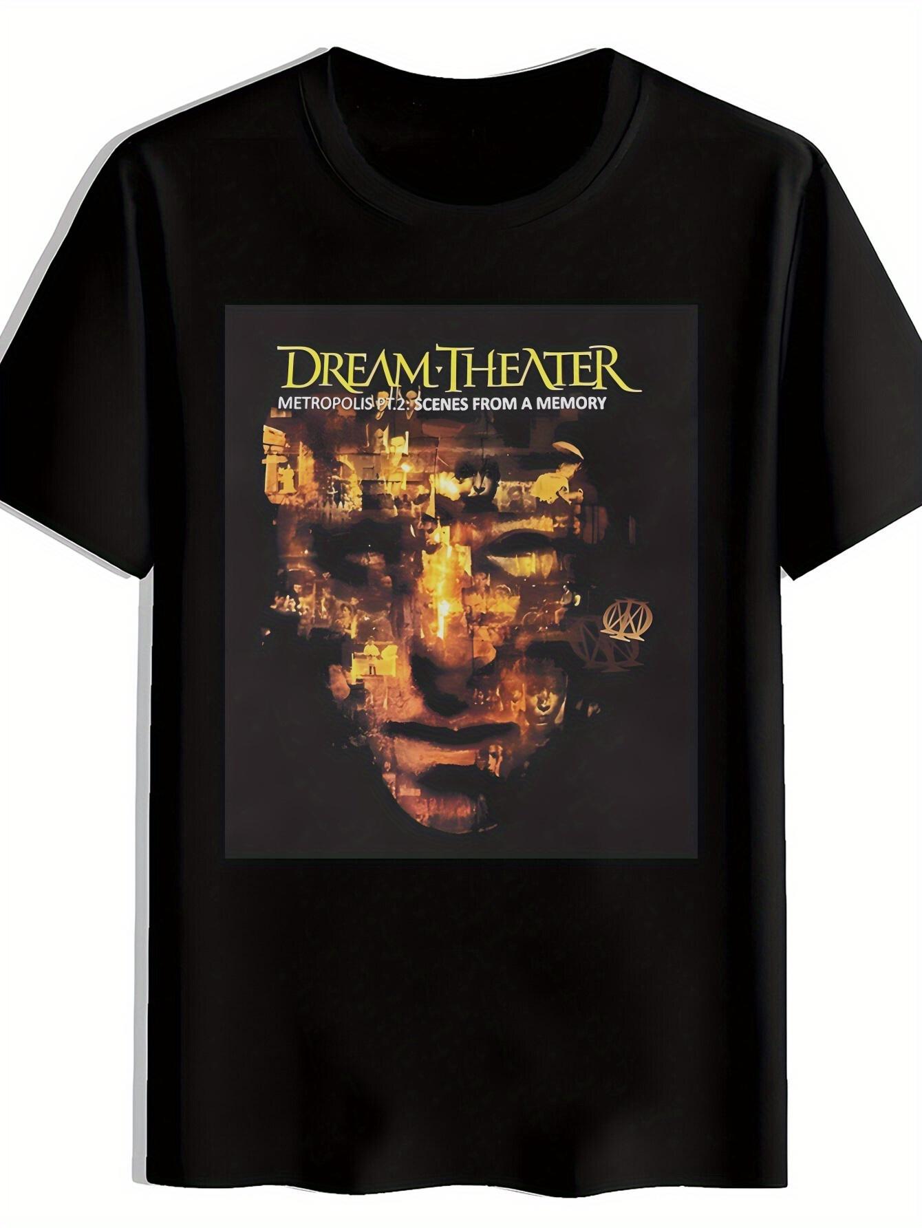 Retro Rock Band Graphic T-shirt - Dream Theater Metropolis Pt. 1: Scenes from a Memory Design L
Retro Rock Band Graphic T-shirt - Dream Theater Metropolis Pt. 1: Scenes from a Memory Design L