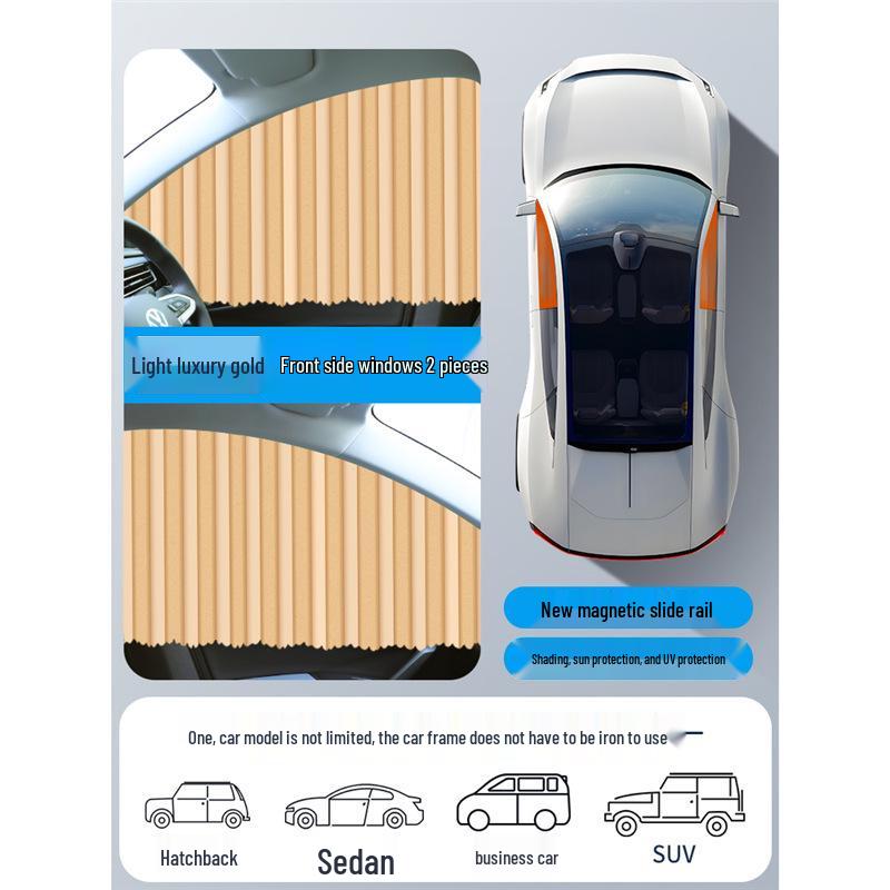 Magnetic Car Curtains: Rear Sunshade & Privacy Screen for Kids
Magnetic Car Curtains: Rear Sunshade & Privacy Screen for Kids