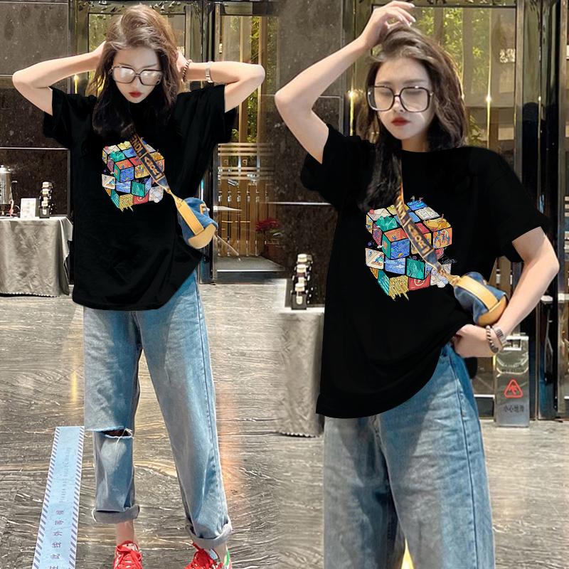 apricot pure cotton inner with medium and long American short-sleeved T-shirt women s 2025 summer new large version loose top M XXXL
apricot pure cotton inner with medium and long American short-sleeved T-shirt women s 2025 summer new large version loose top M XXXL