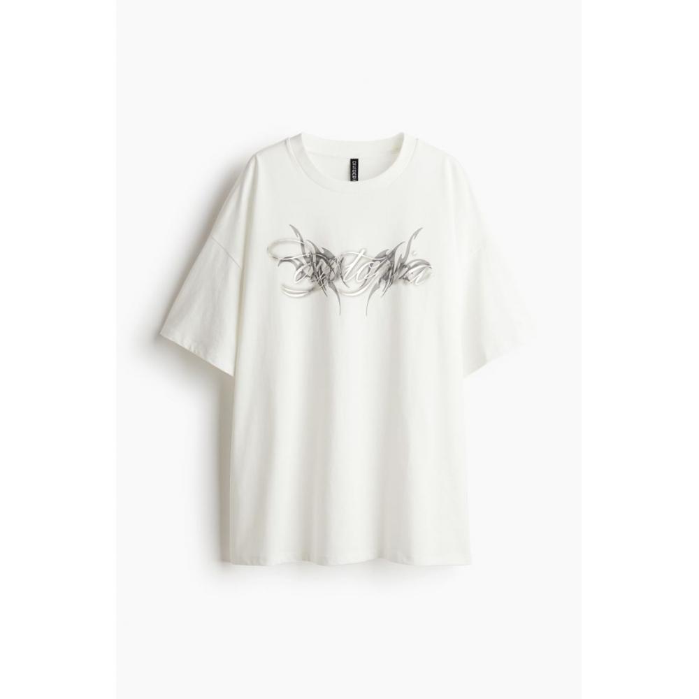 Футболка оверсайз HM Designs кремового цвета Dystopia
Футболка оверсайз HM Designs кремового цвета Dystopia