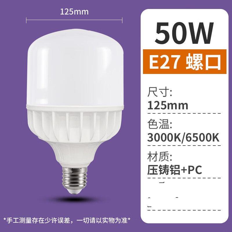 NuFeng 50W LED Bulb, 6500K White Light (2-Pack)
NuFeng 50W LED Bulb, 6500K White Light (2-Pack)