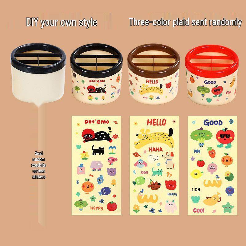 Girly Cartoon Pen Holder: Cute, Compartmentalized, High-Value Plastic Pencil Case for Girls, Students, and Office Desks.
Girly Cartoon Pen Holder: Cute, Compartmentalized, High-Value Plastic Pencil Case for Girls, Students, and Office Desks.