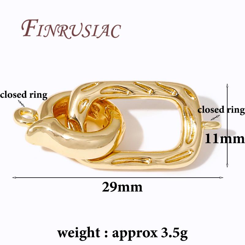 18K Real Gold Plated End Clasps Connector For Jewelry Making,Bracelets/Necklace Clasp Findings,DIY Beading Accessories 1 piece
18K Real Gold Plated End Clasps Connector For Jewelry Making,Bracelets/Necklace Clasp Findings,DIY Beading Accessories 1 piece
