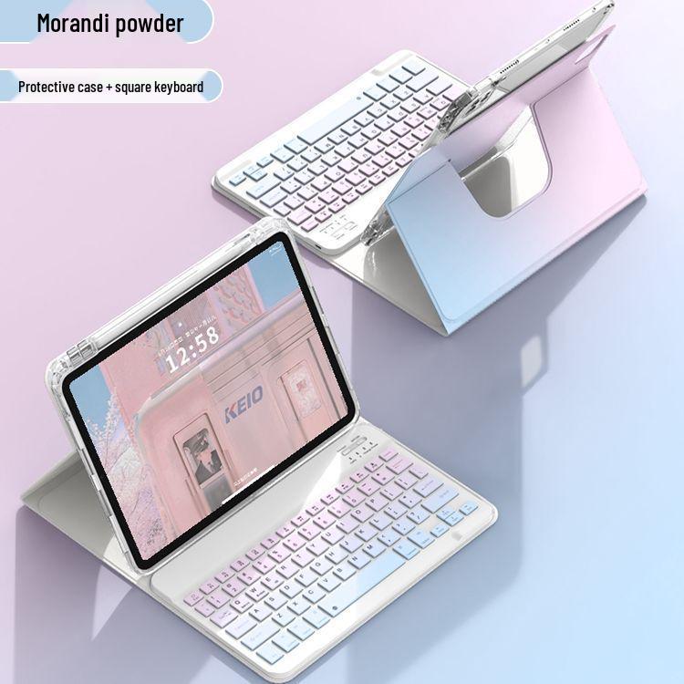 iPad Pro 11/Air 5/4 Bluetooth Keyboard Case with Pen Slot for Apple 10th Gen, Magnetic Suction (2025 Model) iPad 10th Gen 10.9-inch
iPad Pro 11/Air 5/4 Bluetooth Keyboard Case with Pen Slot for Apple 10th Gen, Magnetic Suction (2025 Model) iPad 10th Gen 10.9-inch