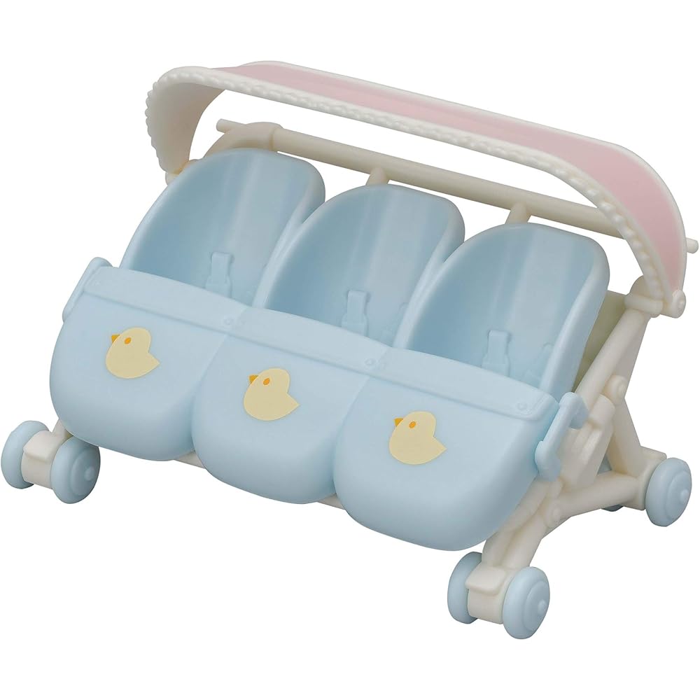Sylvanian Families EPOCH Triplet Baby Stroller ST Mark Certified Toy for Dollhouse Ages 3+
Sylvanian Families EPOCH Triplet Baby Stroller ST Mark Certified Toy for Dollhouse Ages 3+