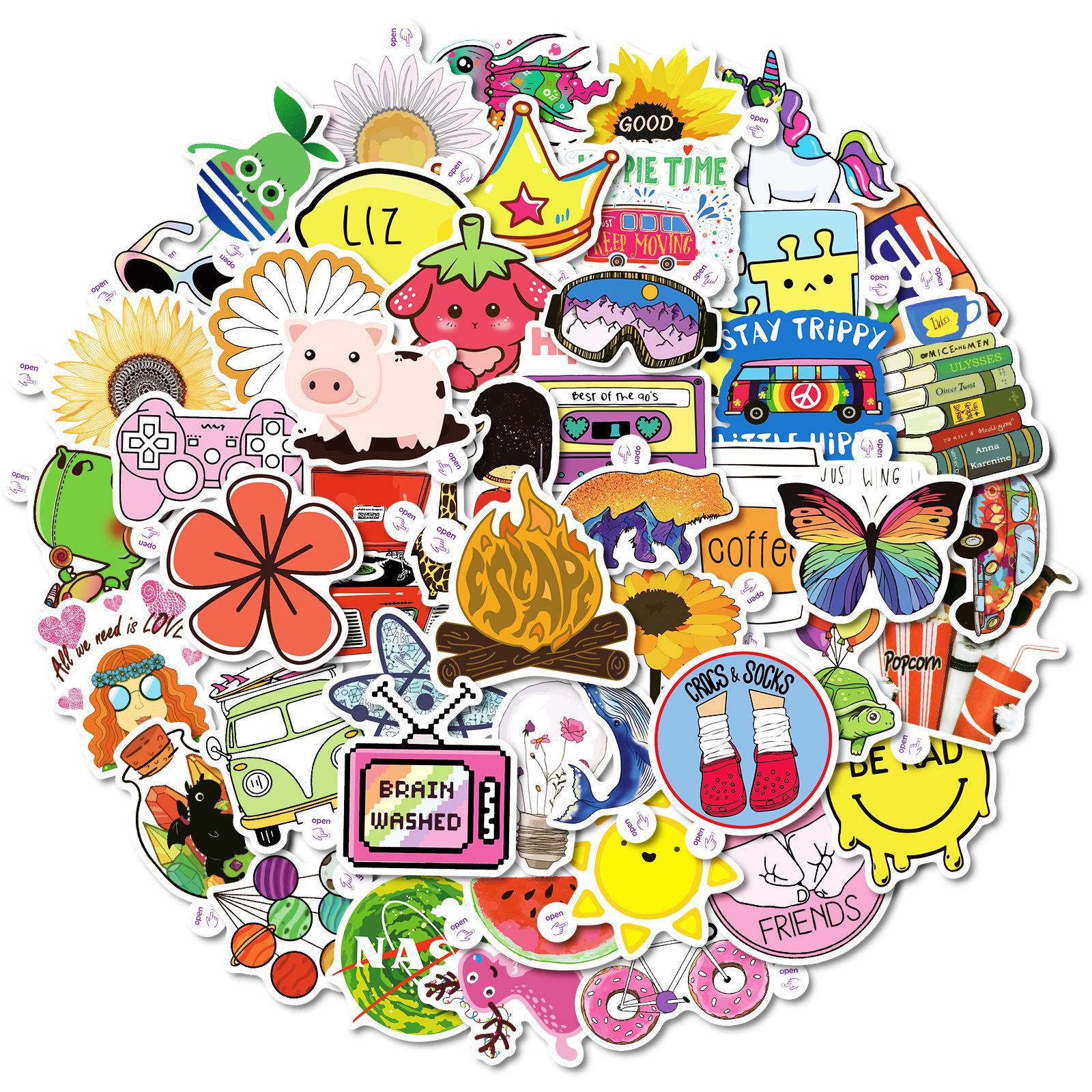 50 Small Ears Butterfly Stickers With Open Tips Easy Tear Kids Cartoon Graffiti Decorative Stickers
50 Small Ears Butterfly Stickers With Open Tips Easy Tear Kids Cartoon Graffiti Decorative Stickers