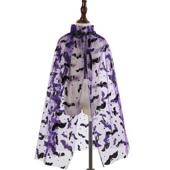 Накидка на Хэллоуин, легкая универсальная одежда, паутина, летучая мышь, тюлевой плащ, костюм для косплея, реквизит для фотосъемки фиолетовый
Накидка на Хэллоуин, легкая универсальная одежда, паутина, летучая мышь, тюлевой плащ, костюм для косплея, реквизит для фотосъемки фиолетовый