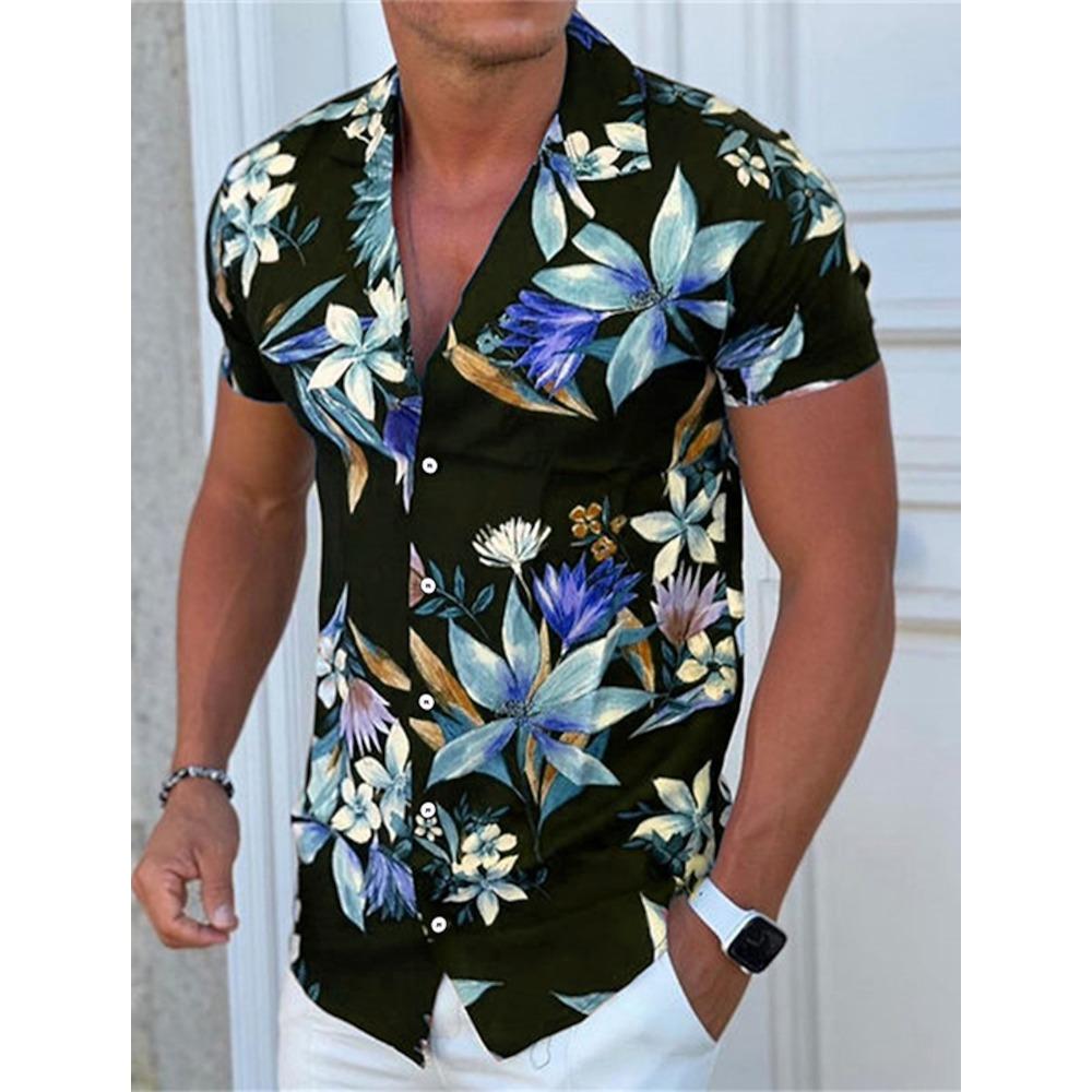 Fashion Men s Shirt Button Summer Floral Shirts for Men Street 3d Print Plus Size Hawaiian Beach Breathable Short Sleeve Women s Shirt S
Fashion Men s Shirt Button Summer Floral Shirts for Men Street 3d Print Plus Size Hawaiian Beach Breathable Short Sleeve Women s Shirt S