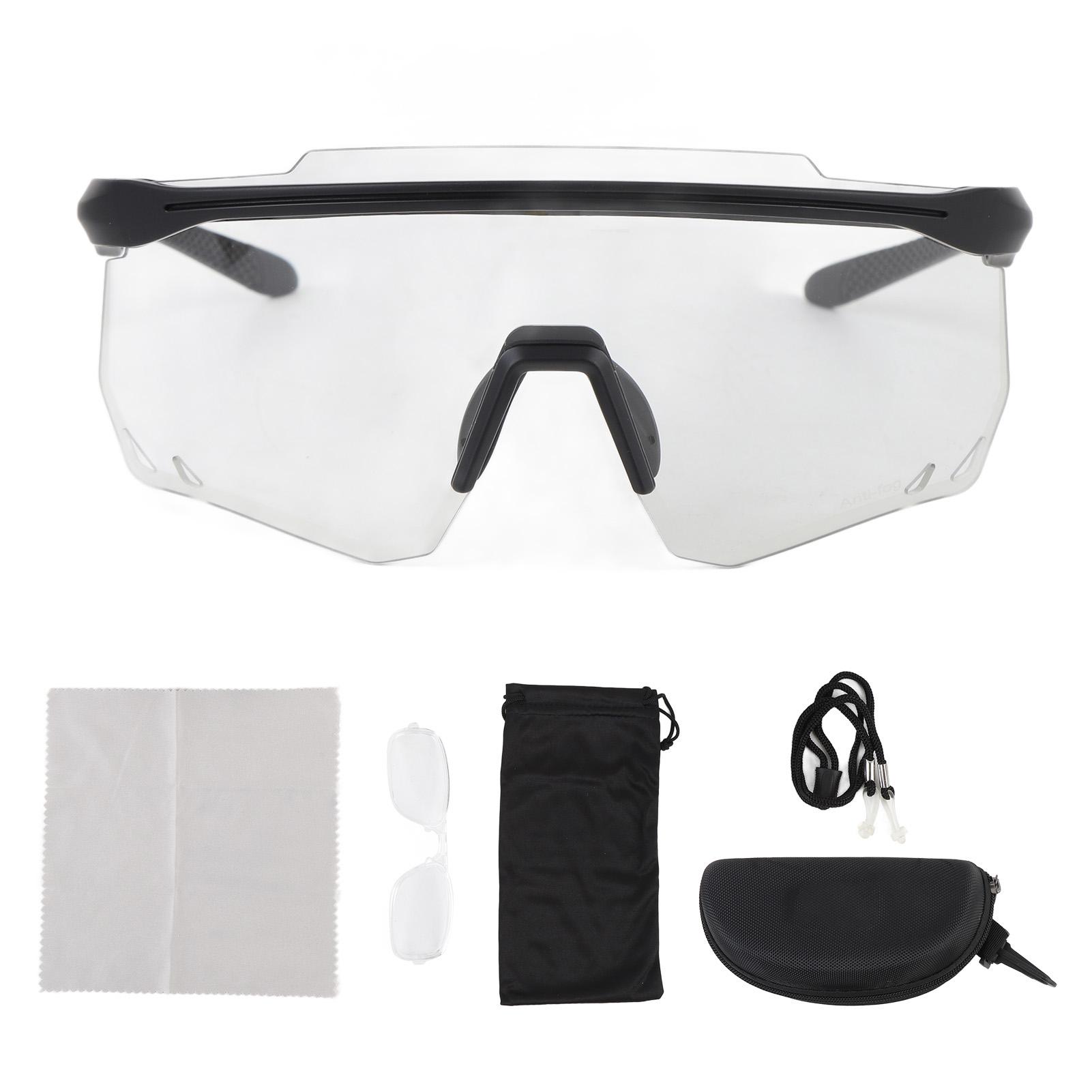 Photochromic Cycling Glasses TR90 Frame PC Lens Anti Fog Windproof Bike Sunglasses for Men Women
Photochromic Cycling Glasses TR90 Frame PC Lens Anti Fog Windproof Bike Sunglasses for Men Women