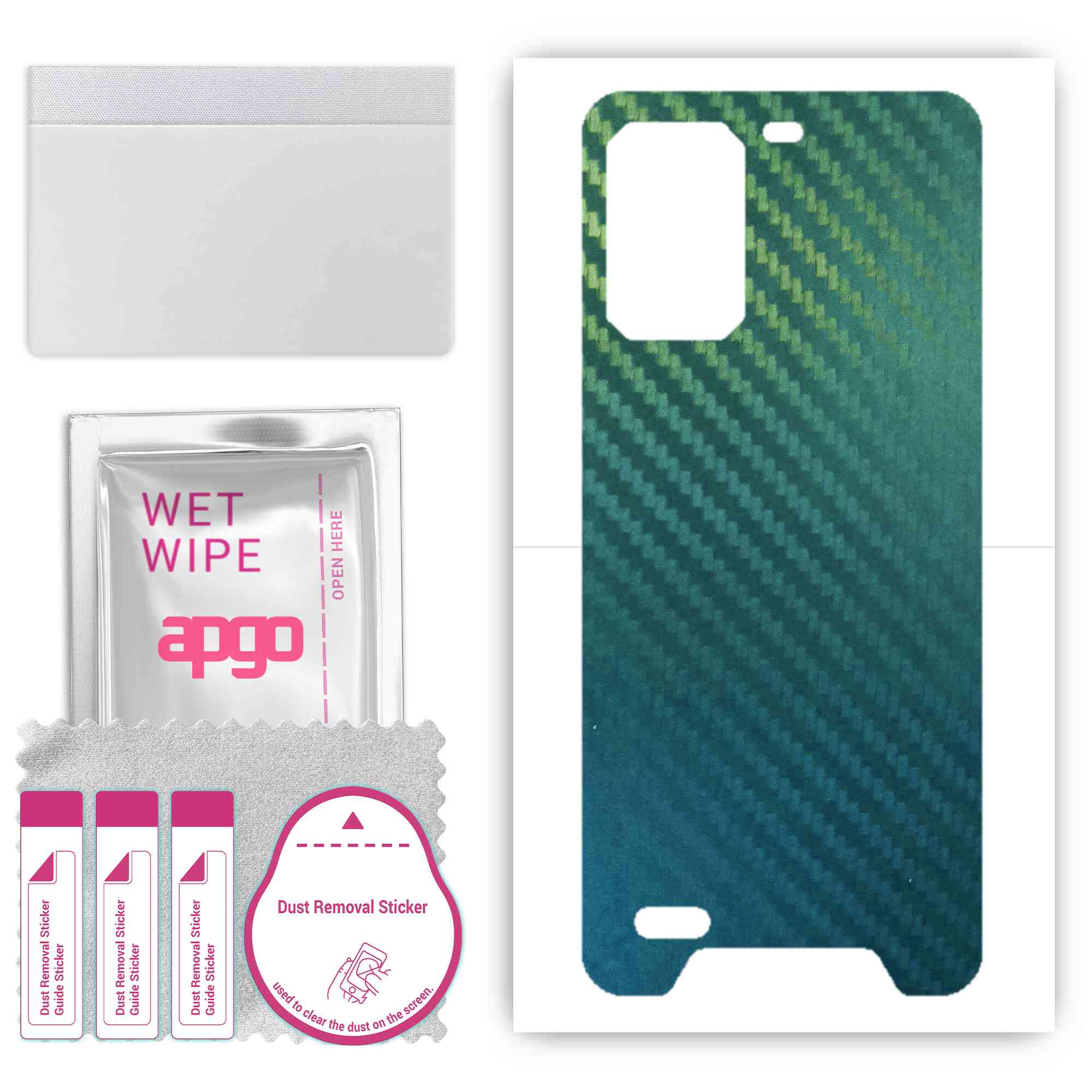 Apgo Protective Skin Sticker for the back compatible with Ulefone Armor 7, Wrap Film, Foil, Vinyl - Pattern Carbon Chameleon CAKA1
Apgo Protective Skin Sticker for the back compatible with Ulefone Armor 7, Wrap Film, Foil, Vinyl - Pattern Carbon Chameleon CAKA1