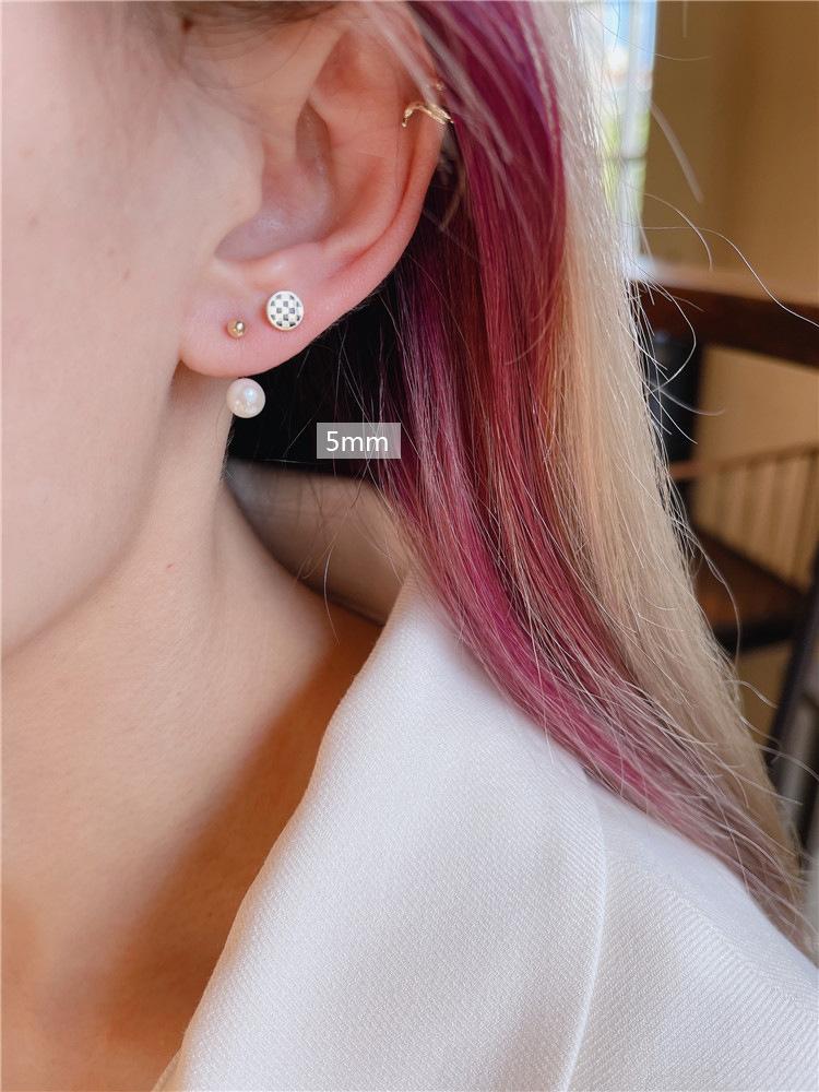 925 Sterling Silver Simple Fashion Pearl Earrings for Women Exquisite Jewelry Bijoux Accessories Silver
925 Sterling Silver Simple Fashion Pearl Earrings for Women Exquisite Jewelry Bijoux Accessories Silver