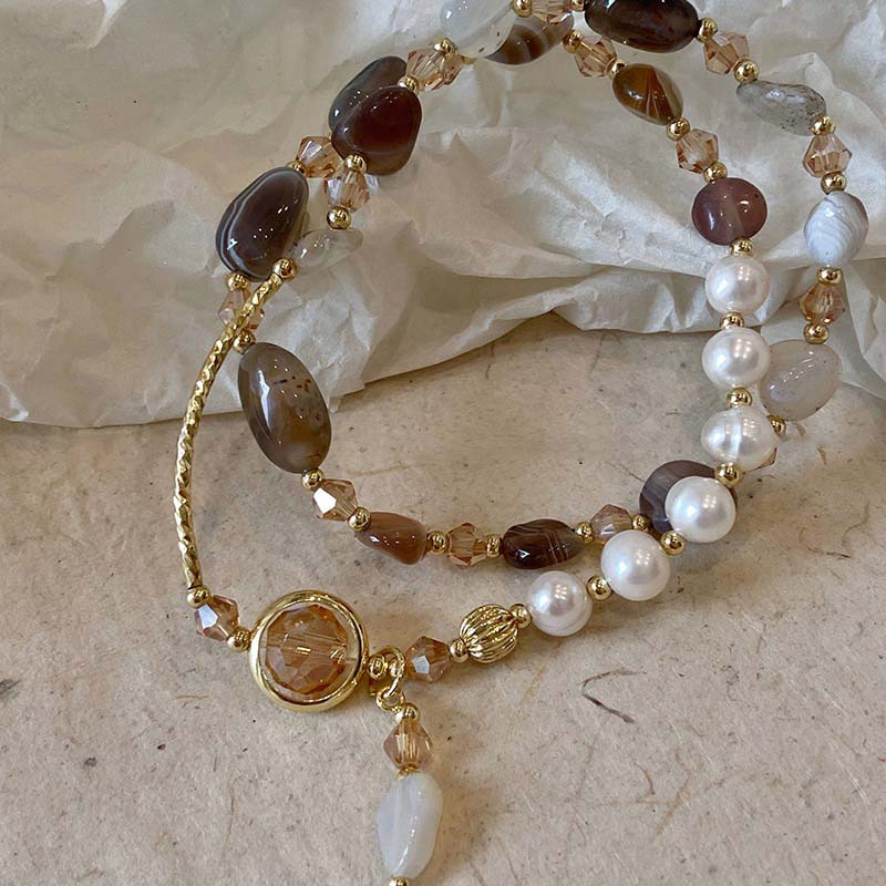 Модный двухслойный браслет из кристаллов и жемчуга для женщин, винтажный этнический, для ношения в несколько рядов, браслет-манжета, ручные украшения, подарки
Модный двухслойный браслет из кристаллов и жемчуга для женщин, винтажный этнический, для ношения в несколько рядов, браслет-манжета, ручные украшения, подарки