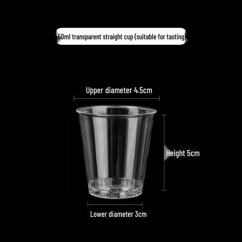 Wuhe 50ML Clear Disposable Bagasse Tasting Cups
Wuhe 50ML Clear Disposable Bagasse Tasting Cups