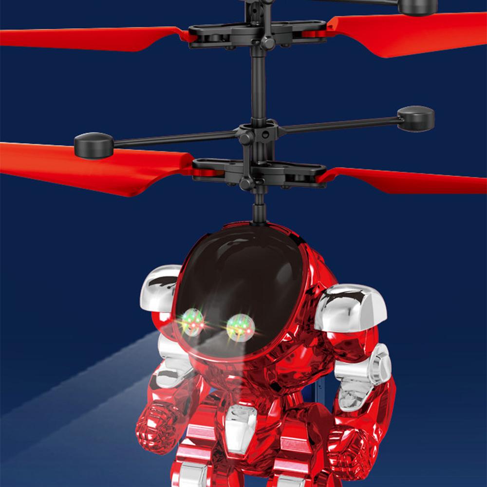 Інтелектуальне зондування Літак Mech Warrior Sensing Flight Robot Luminescence Suspension Жест Sensing Flight Ball червоний
Інтелектуальне зондування Літак Mech Warrior Sensing Flight Robot Luminescence Suspension Жест Sensing Flight Ball червоний
