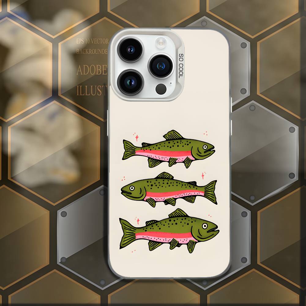 Trout Fish Fishing Phone Case For iPhone 17,16,15,14,13,12,11,Mini,Pro,E,MAX White Candy Matte Shockproof Cover iPhone16Plus
Trout Fish Fishing Phone Case For iPhone 17,16,15,14,13,12,11,Mini,Pro,E,MAX White Candy Matte Shockproof Cover iPhone16Plus