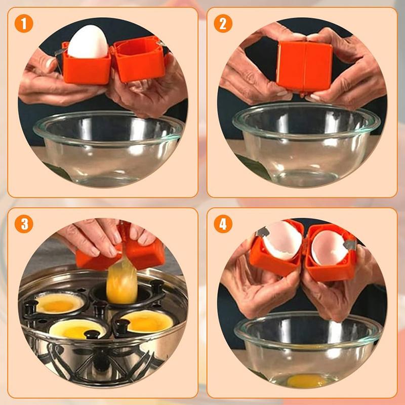 Открыватель яичной скорлупы Профессиональный ручной Разбиватель яиц Антипригарный Ручной Сепаратор яичной скорлупы Многофункциональные кухонные инструменты для выпечки
Открыватель яичной скорлупы Профессиональный ручной Разбиватель яиц Антипригарный Ручной Сепаратор яичной скорлупы Многофункциональные кухонные инструменты для выпечки