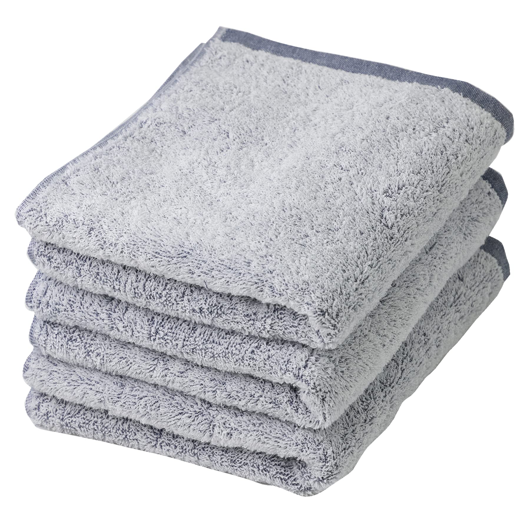 Полотенце Муко Ажурное Лицо Сенсю Сделано в Наборе Одинаковых Оттеночных Полотенцев, Средний Вес, Полотенце, Япония, Впитывающее, 100% Хлопок, 3, Цвета,