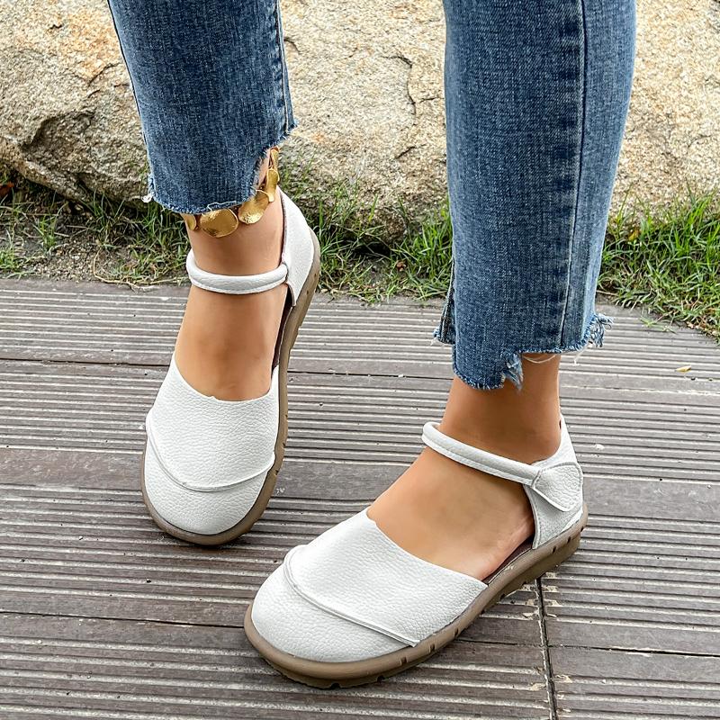 Fashion Retro Handmade Genuine Leather Flats Sandals 2025 Summer New Casual Versatile Comfortable Soft Sole Women s Shoes 35 бежевий
Fashion Retro Handmade Genuine Leather Flats Sandals 2025 Summer New Casual Versatile Comfortable Soft Sole Women s Shoes 35 бежевий