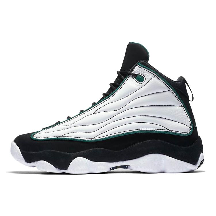 Jordan Pro Strong White Black Green 407285-011 43
Jordan Pro Strong White Black Green 407285-011 43