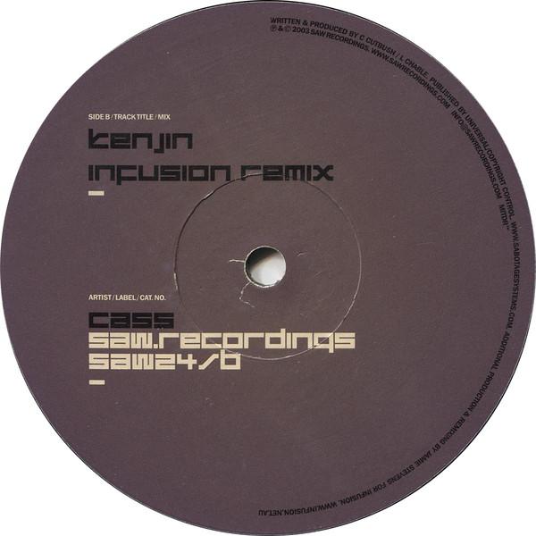 12inch Record CASS CUTBUSH - Kenjin SAW24 Saw Recordings 2003 US Dance & Electronica Used
12inch Record CASS CUTBUSH - Kenjin SAW24 Saw Recordings 2003 US Dance & Electronica Used