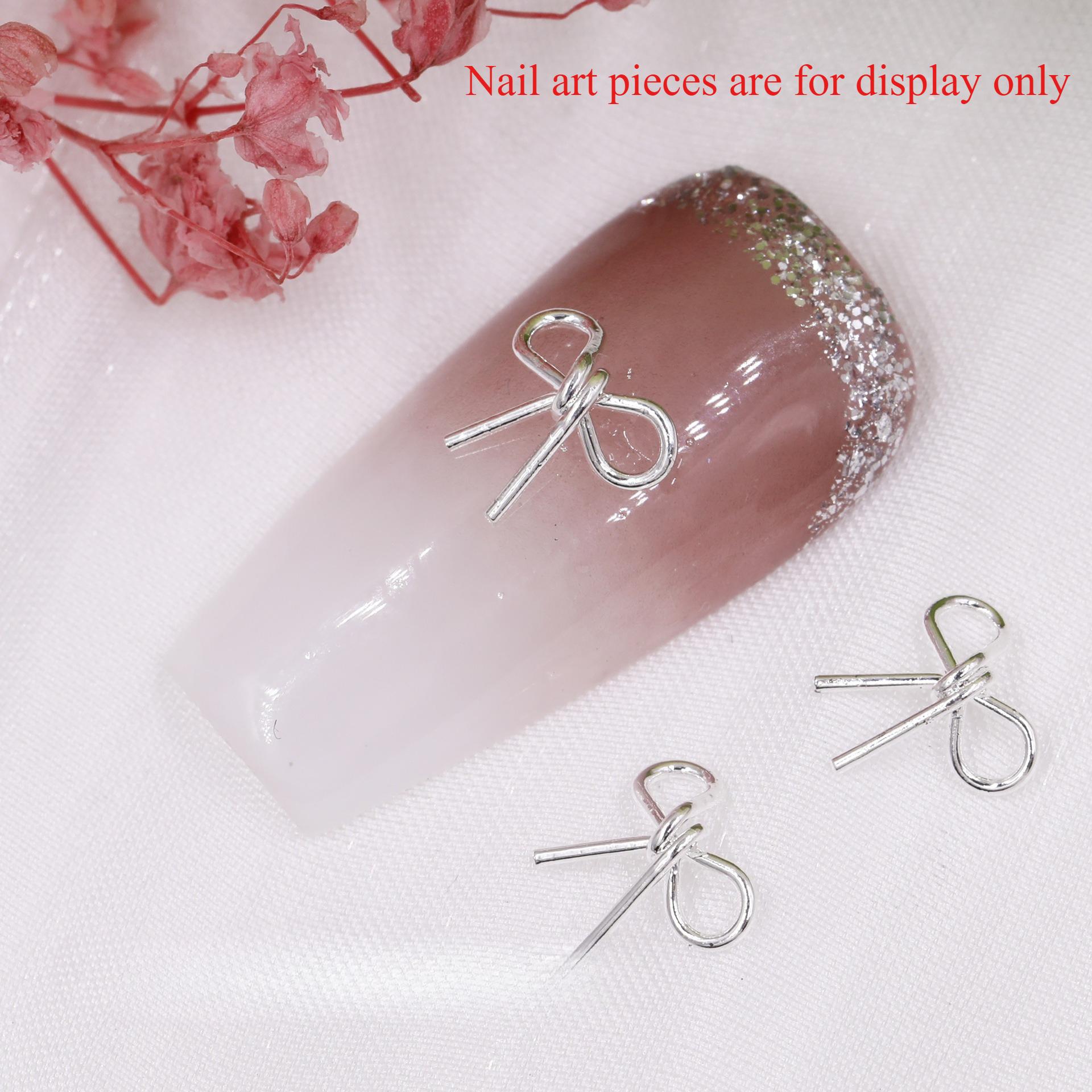 50Pcs Exquisite Sweet Nail Bow Wrapped Retro Simple Three-dimensional Alloy Nail Jewelry Rivets Hand-worn Nail Top Decoration Beige
50Pcs Exquisite Sweet Nail Bow Wrapped Retro Simple Three-dimensional Alloy Nail Jewelry Rivets Hand-worn Nail Top Decoration Beige
