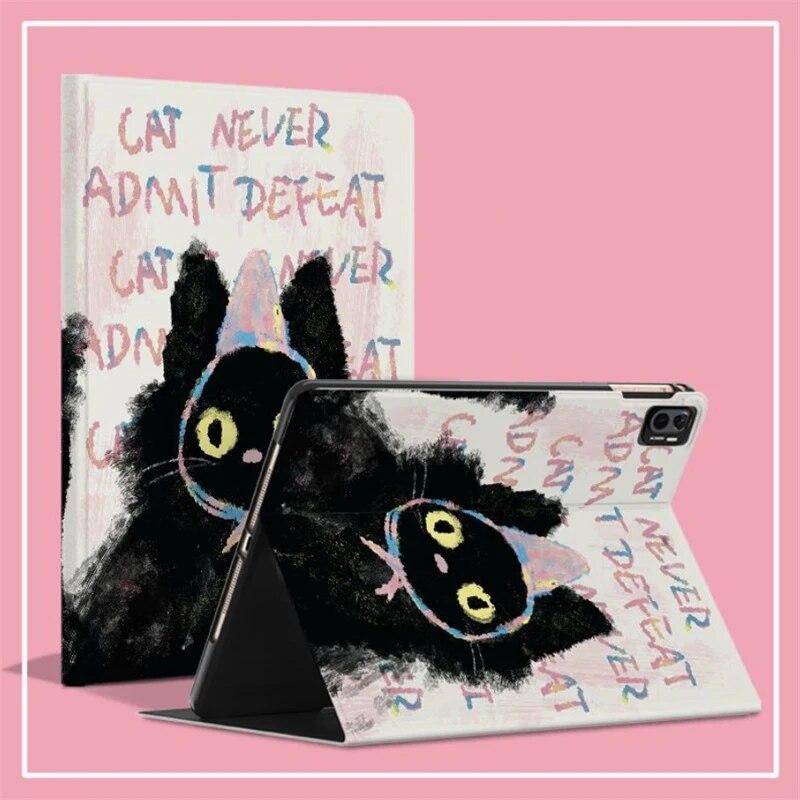 Водонепроницаемый чехол для Xiaomi 5 Pro 11 12,4 дюйма, креативный индивидуальный граффити, чехол в стиле кошачьей книги, противоскользящий чехол для Xiaomi 6 Pro, силиконовый чехол mipad 6 11
Водонепроницаемый чехол для Xiaomi 5 Pro 11 12,4 дюйма, креативный индивидуальный граффити, чехол в стиле кошачьей книги, противоскользящий чехол для Xiaomi 6 Pro, силиконовый чехол mipad 6 11