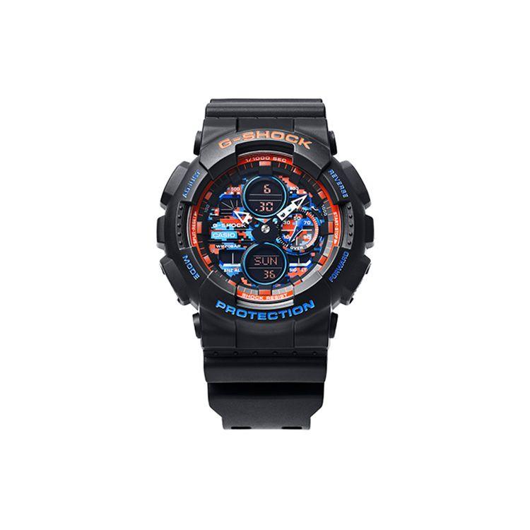 Casio G-Shock City Battle Theme Series Night Battle Dual Display Street Camouflage Men Watches Colorful GA-140CT-1APR Red/Blue/Black Dial
Casio G-Shock City Battle Theme Series Night Battle Dual Display Street Camouflage Men Watches Colorful GA-140CT-1APR Red/Blue/Black Dial