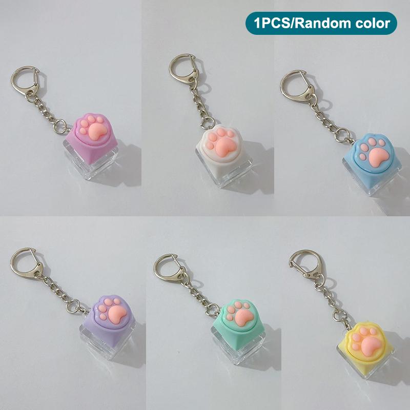Kawaii Button Keycap Fidget Keychain 1/2/3/4/9 Keys Cat Keyboard Decompression Toys DIY Keyboard Keychain Toys For Adult Gifts
Kawaii Button Keycap Fidget Keychain 1/2/3/4/9 Keys Cat Keyboard Decompression Toys DIY Keyboard Keychain Toys For Adult Gifts