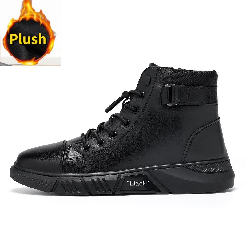 Мужские ботинки из кожи, повседневные ботинки на платформе, на молнии, британский стиль, модные осенне-зимние удобные мужские туфли до щиколотки 44
Мужские ботинки из кожи, повседневные ботинки на платформе, на молнии, британский стиль, модные осенне-зимние удобные мужские туфли до щиколотки 44