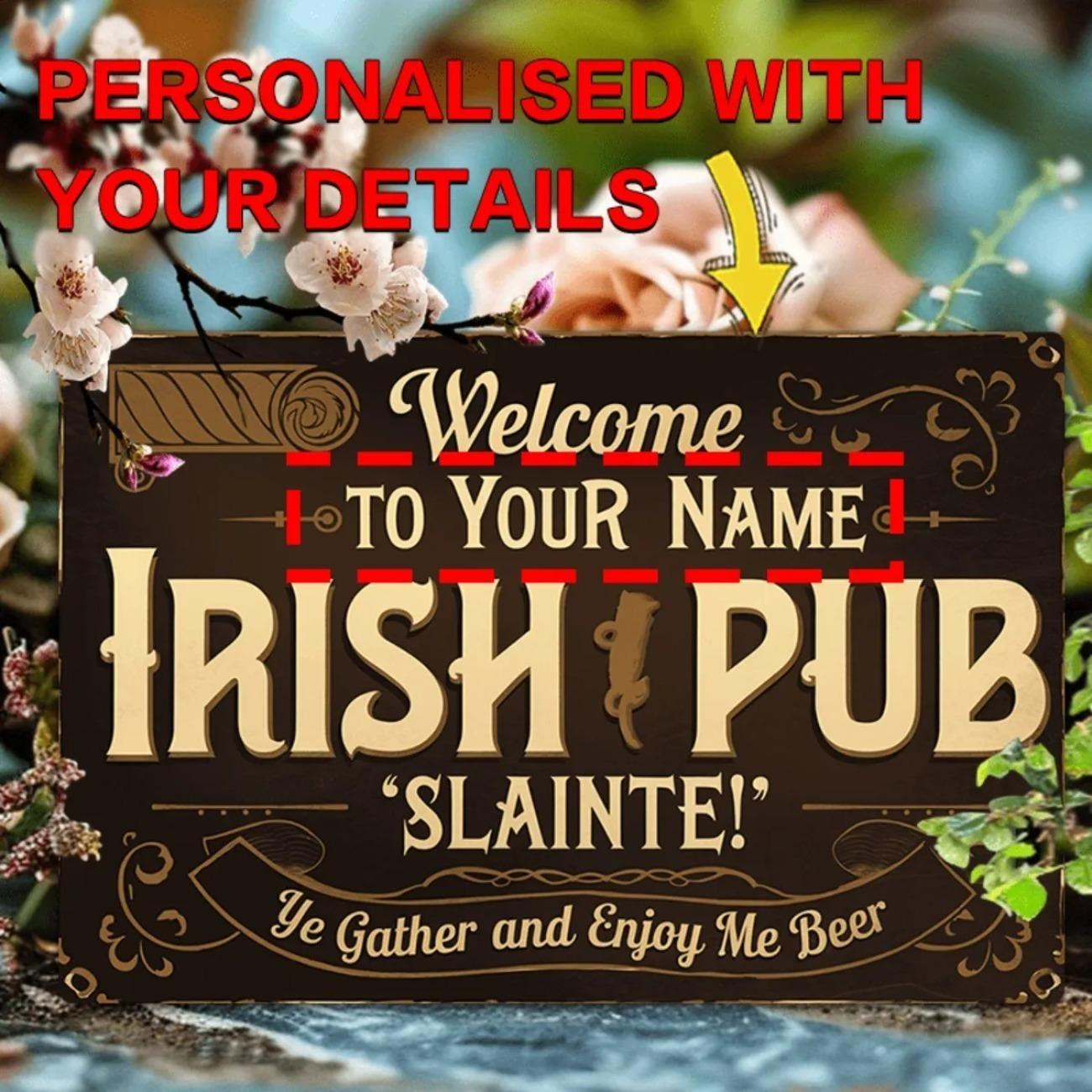 Custom Metal Signage for Pub Decor, Personalized Aluminum Art for Home Bar Wall белый
Custom Metal Signage for Pub Decor, Personalized Aluminum Art for Home Bar Wall белый