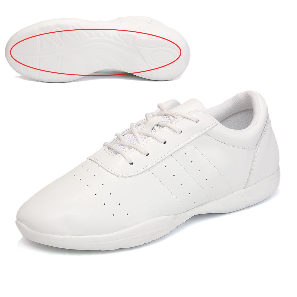 White Leather Sport Shoes for Women and Men Soft Comfoartable Athletic Aerobics Competitive Cheerleading Training Shoes 43
White Leather Sport Shoes for Women and Men Soft Comfoartable Athletic Aerobics Competitive Cheerleading Training Shoes 43