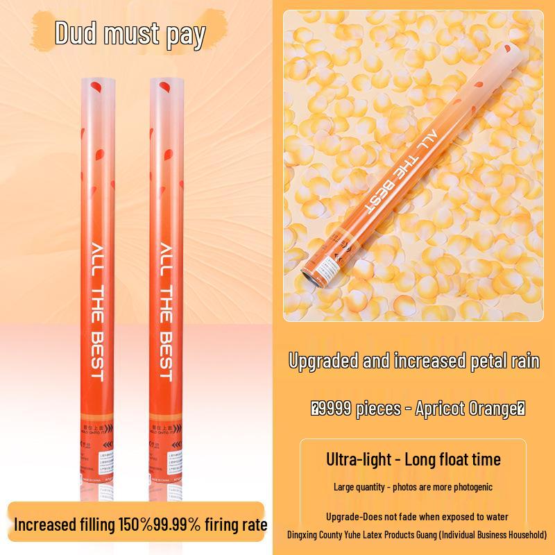 Petal Rain Handheld Wedding Confetti Cannon Twist-Action Popper for Celebrations
Petal Rain Handheld Wedding Confetti Cannon Twist-Action Popper for Celebrations