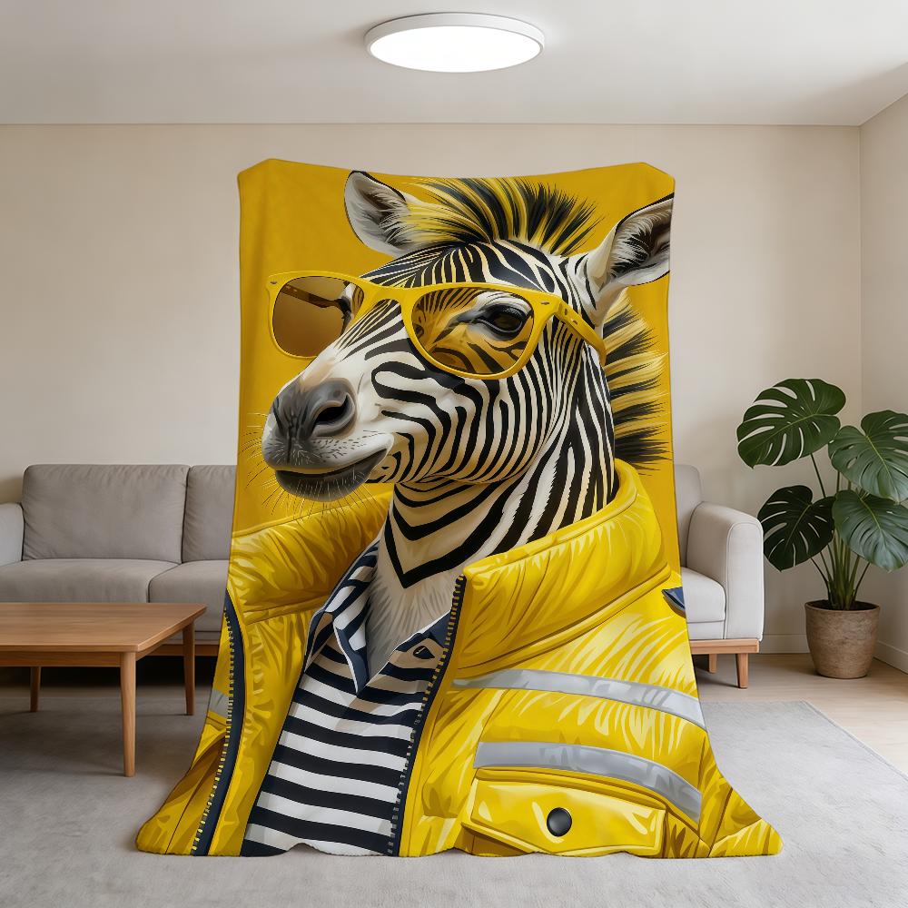 Yellow Down Jacket Zebra Blanket Super Warm Comfortable Plush Throw Blanket Child Home Sofa Bedroom Gift 75x90cm
Yellow Down Jacket Zebra Blanket Super Warm Comfortable Plush Throw Blanket Child Home Sofa Bedroom Gift 75x90cm