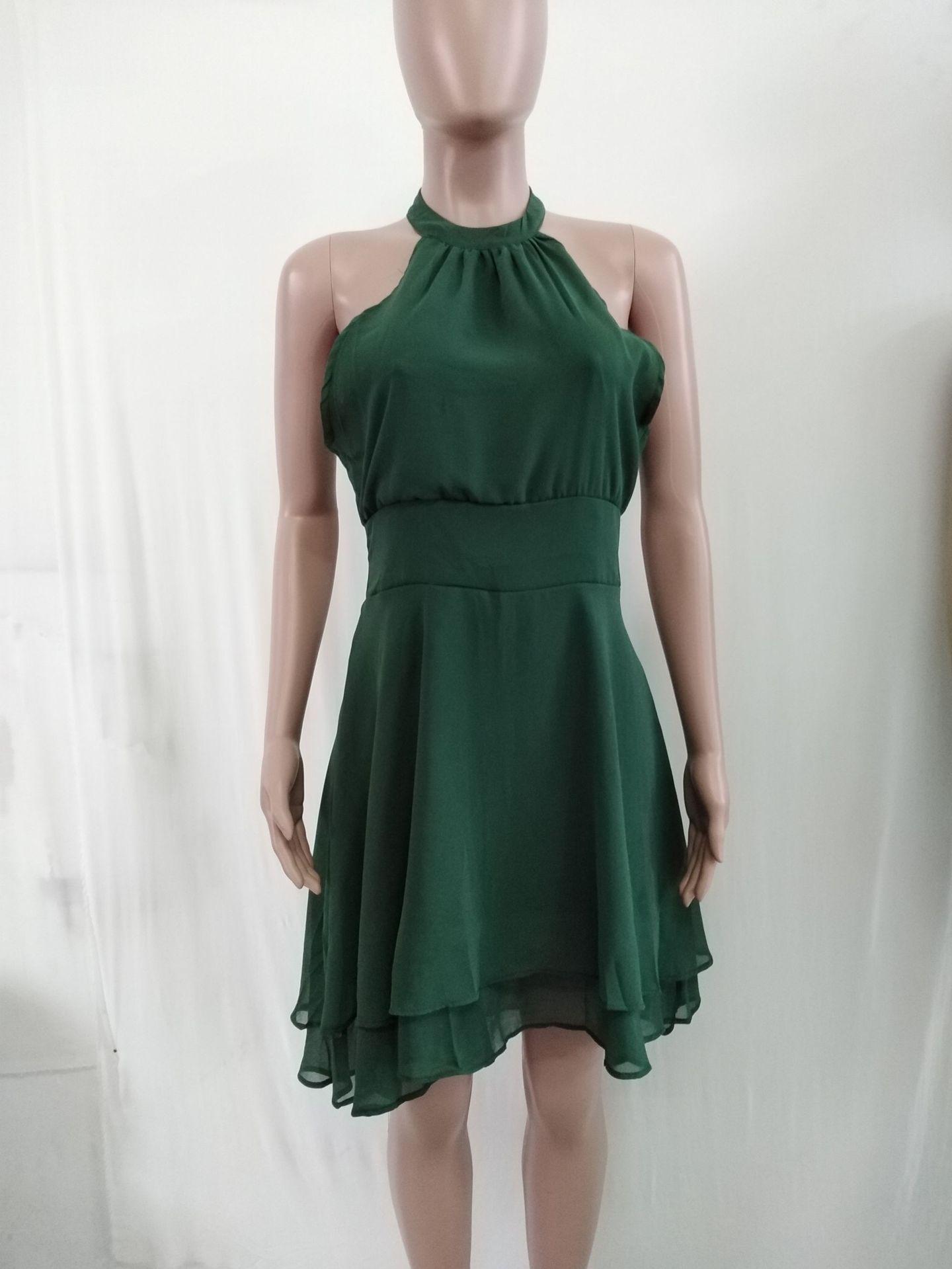 Wish neck sleeveless off-the-shoulder back zipper irregular dress 5XL зелений
Wish neck sleeveless off-the-shoulder back zipper irregular dress 5XL зелений