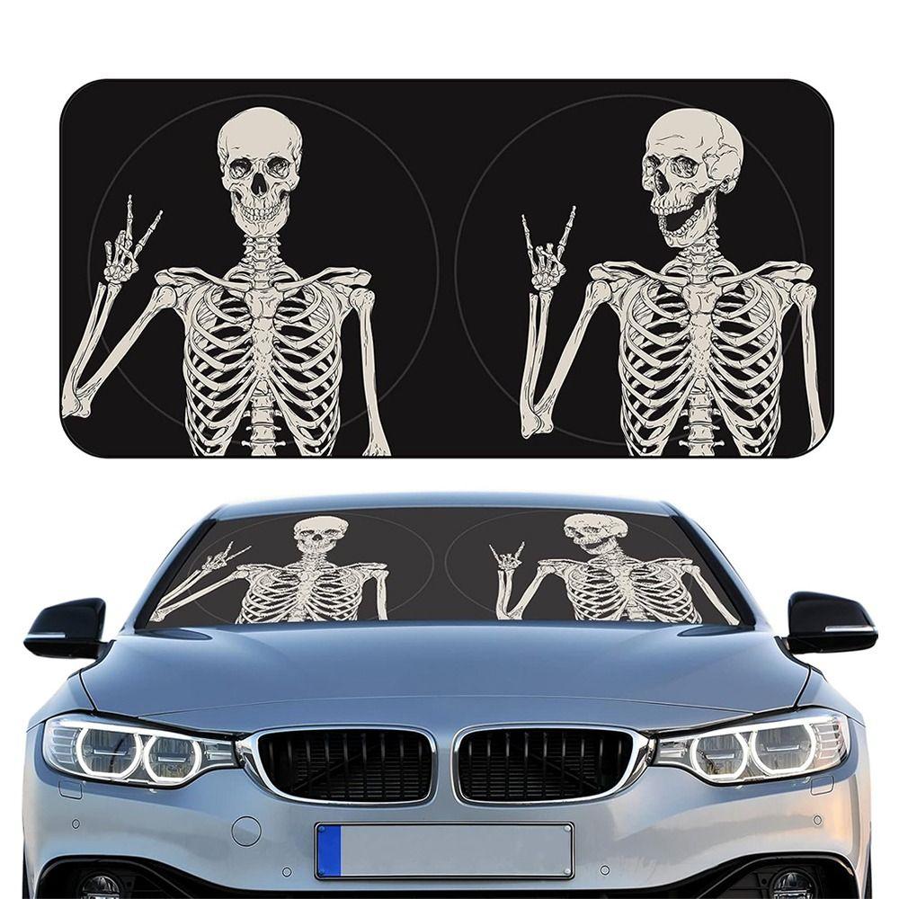 Creative Automotive Window Blocker Car Protection Car Front Window Cover Car Accessories Skull
Creative Automotive Window Blocker Car Protection Car Front Window Cover Car Accessories Skull