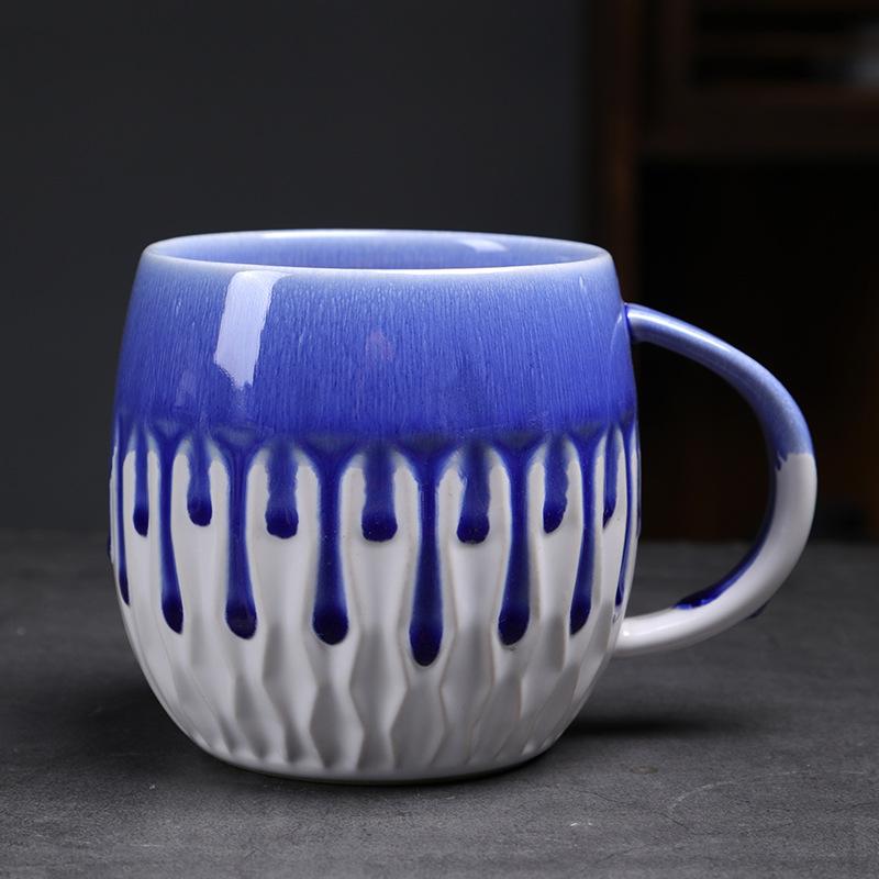 Japanese Style Kiln Change Ceramic Cup with Handle Creative Large Capacity Vintage Household Office Drinkware Milk Mug Water Cup 600ML
Japanese Style Kiln Change Ceramic Cup with Handle Creative Large Capacity Vintage Household Office Drinkware Milk Mug Water Cup 600ML