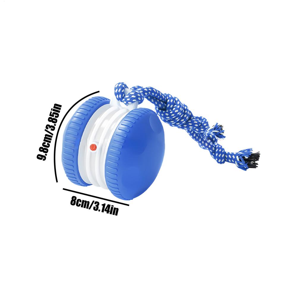 Interactive Dog Ball Automatic Rolling Motion-Activated Pet Games with Rope Dogs Enrichment Toys for Home Indoor Outdoor Floor синій
Interactive Dog Ball Automatic Rolling Motion-Activated Pet Games with Rope Dogs Enrichment Toys for Home Indoor Outdoor Floor синій
