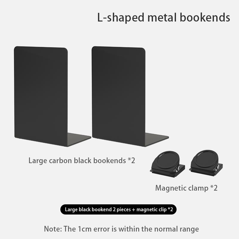 Bookends 6 Pair, White Metal Book Ends, Bookends For Shelves, Book Stopper For Heavy Books, Book Dividers For Home Office
Bookends 6 Pair, White Metal Book Ends, Bookends For Shelves, Book Stopper For Heavy Books, Book Dividers For Home Office
