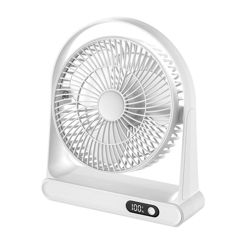 Ventilador de escritorio portátil recargable por USB para oficina y dormitorio potente
Ventilador de escritorio portátil recargable por USB para oficina y dormitorio potente