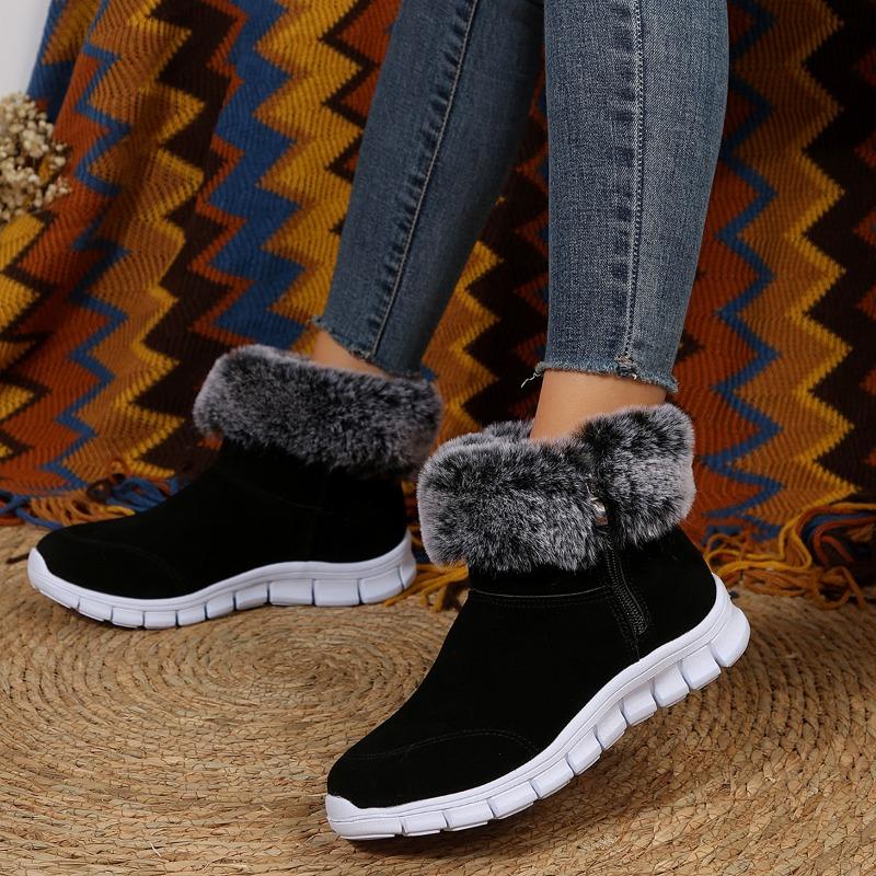 Fashion Plus Size Winter Fuzzy Snow Boots Women s Thickened Fleece Warm Cotton Boots 43 чёрный
Fashion Plus Size Winter Fuzzy Snow Boots Women s Thickened Fleece Warm Cotton Boots 43 чёрный