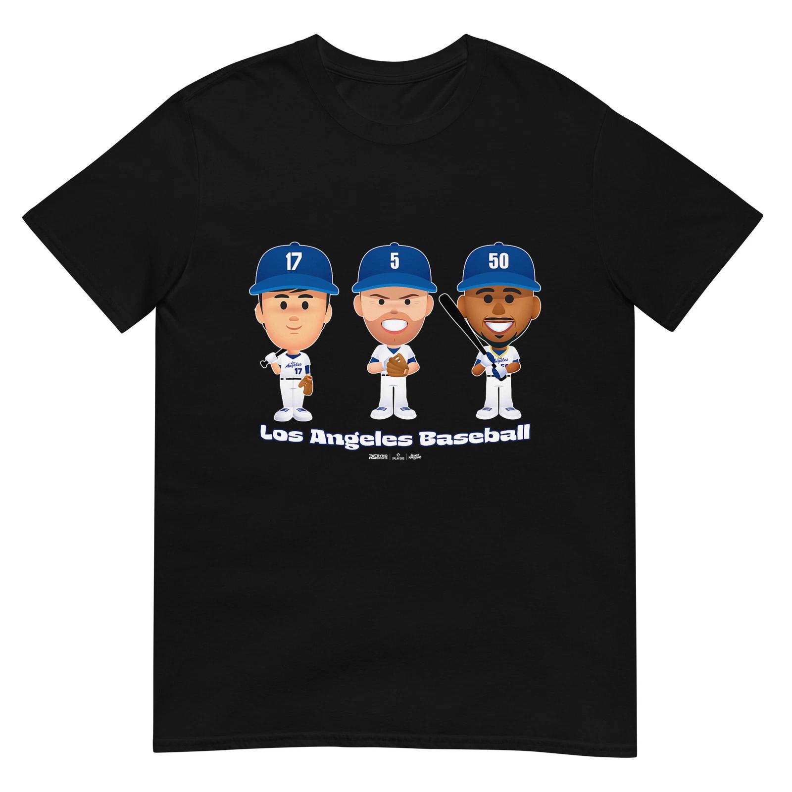 Лос-Анджелес Бейсболисты Тело Трио Футболка MLBPA XL
Лос-Анджелес Бейсболисты Тело Трио Футболка MLBPA XL