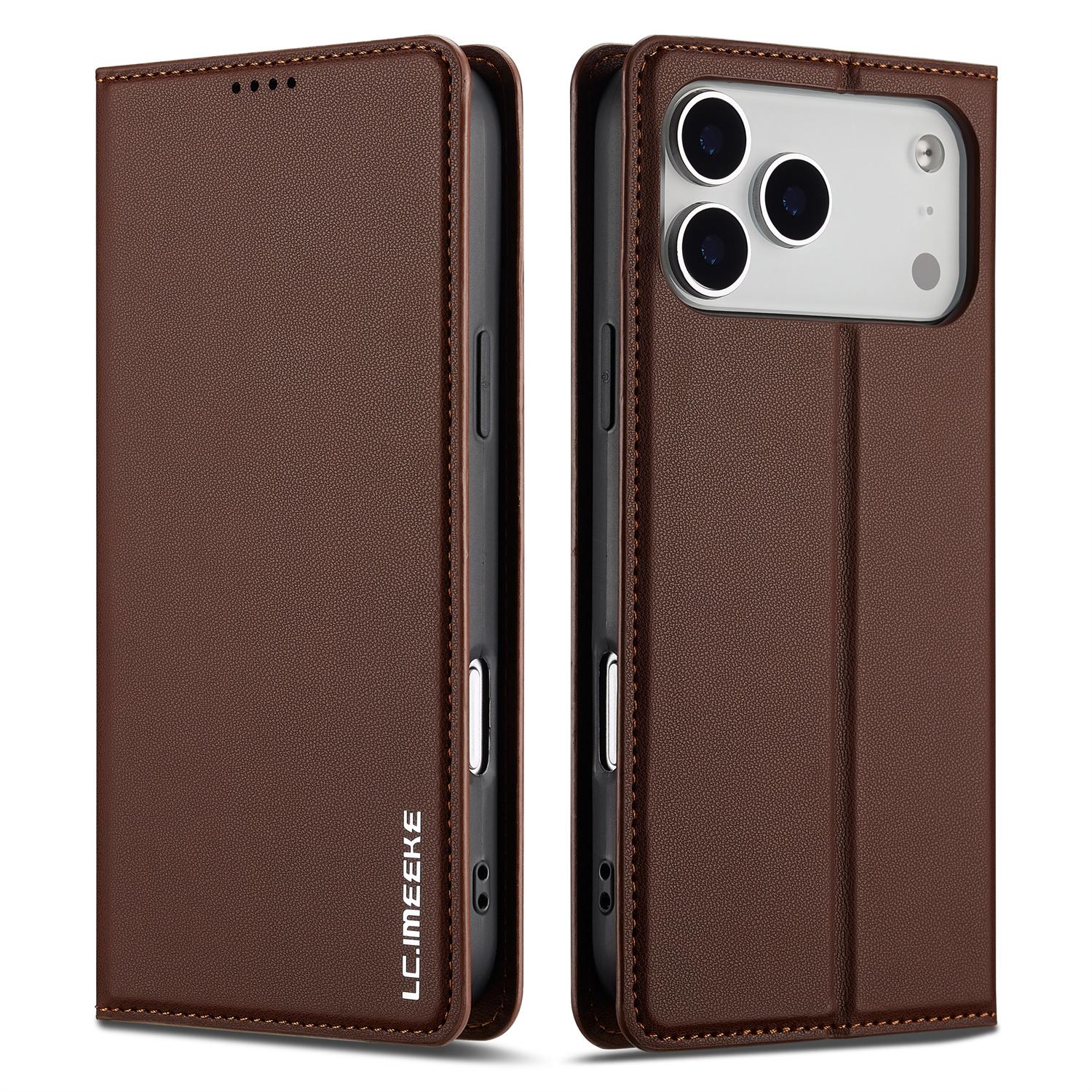 LC.IMEEKE L1 Series for iPhone 17 Pro Max Case PU Leather Wallet Stand Protective Phone Cover
LC.IMEEKE L1 Series for iPhone 17 Pro Max Case PU Leather Wallet Stand Protective Phone Cover